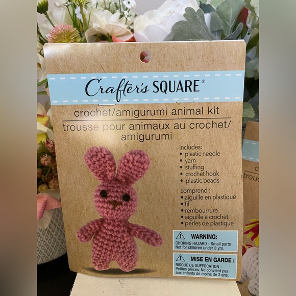 🆕🧶 CRAFTER’S SQUARE ANIMAL CROCHET KIT BUNDLE! NEW FACTORY SEALED. 6 DESIGNS! - Picture 4 of 9